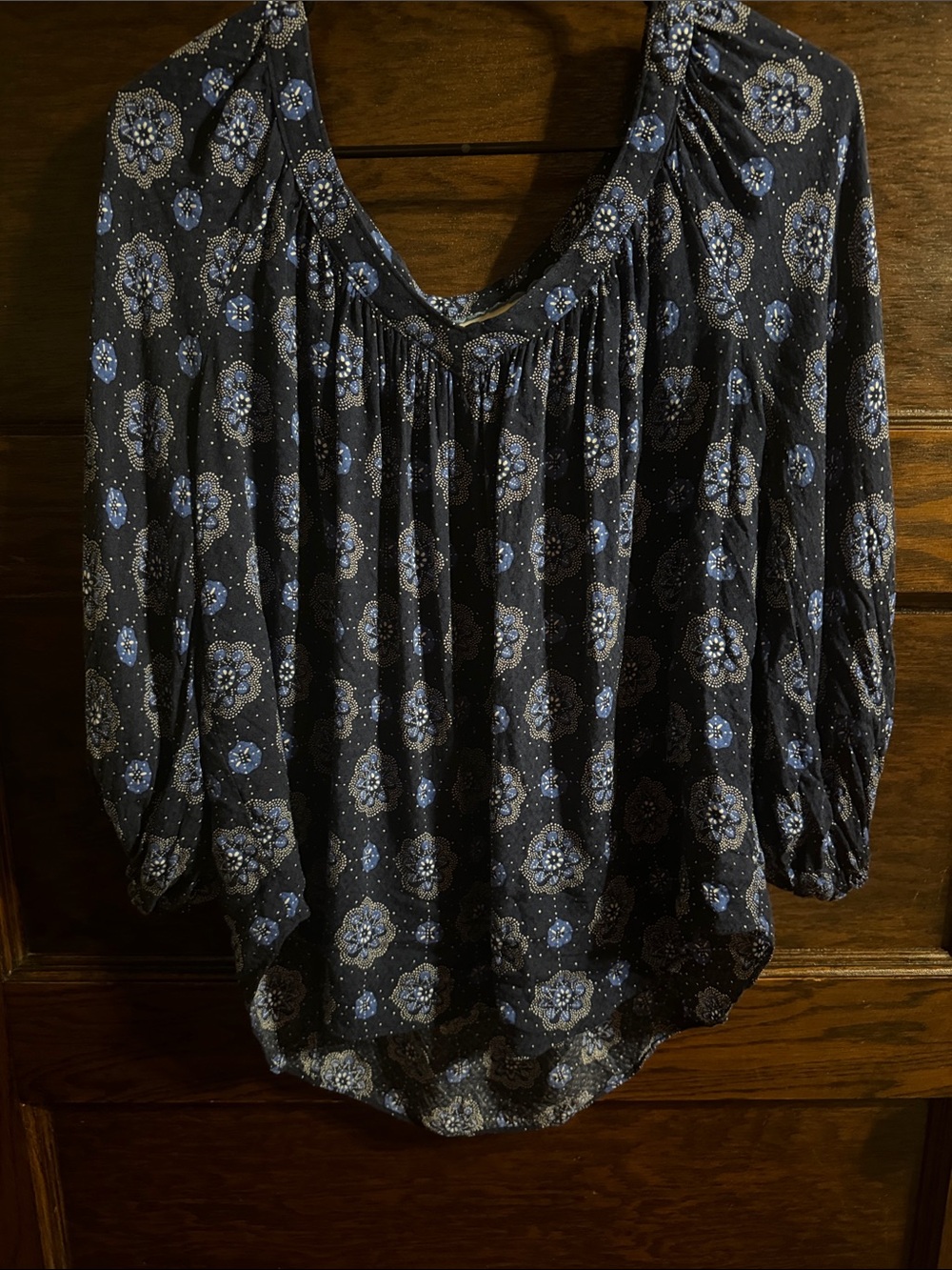 Anthropologie Maeve Boswell Blouse, Size 12P